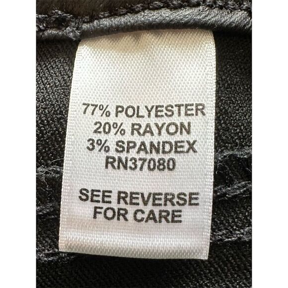 Est. 1946 Denim Women's Plus Size 18 Black Skinny Ankle Pants - Picture 5 of 7